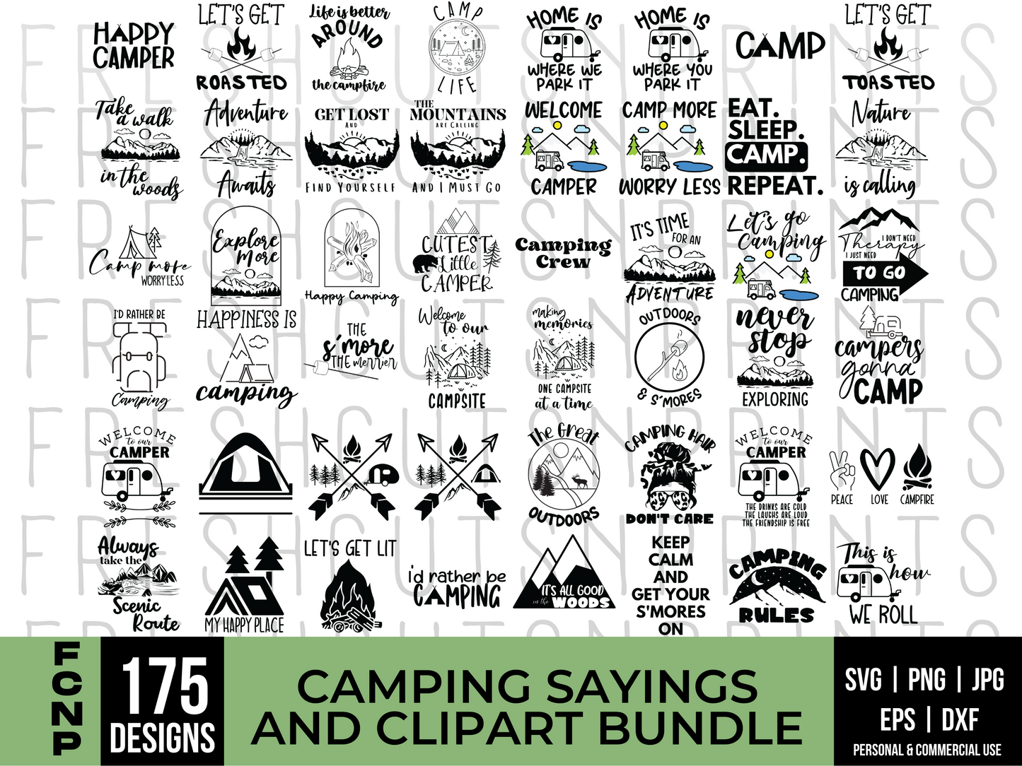 Camping SVG, Camping Quotes svg, Camping Clipart, Camping Shirt svg, Happy Camper svg, Outdoors svg, Mountain SVG, Summer SVG