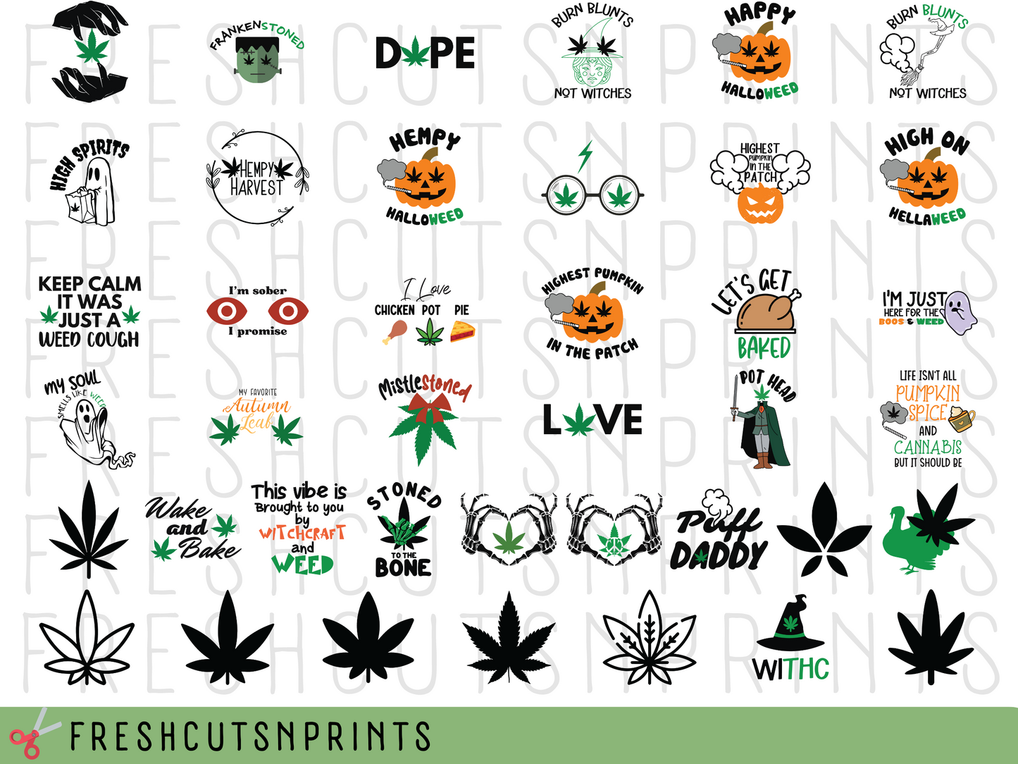 Weed svg, Fall svg, Marijuana svg, Halloween Stoner svg, Halloween Shirts, Stoner shirt, pot leaf svg, Pothead svg, Cannabis leaf, Funny svg