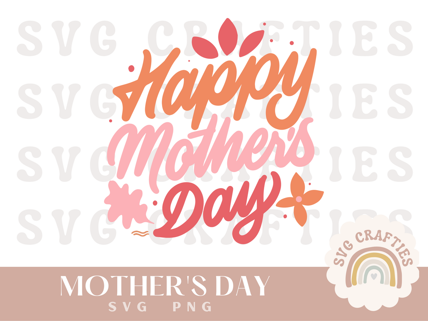 Happy Mother's Day Free SVG Download