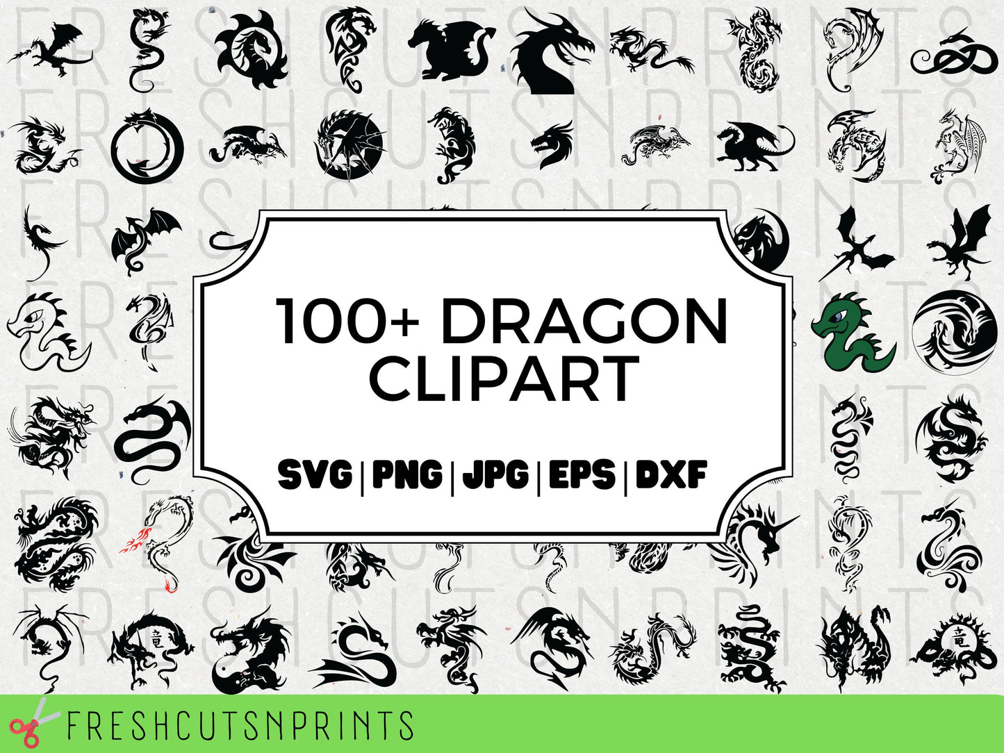 100+ Dragon SVG Bundle,  Dragon Vector, Dragon Clipart, Dragon Silhouette, Dragon Decal, Dragon Icon, Tribal Dragon svg, Dragon png