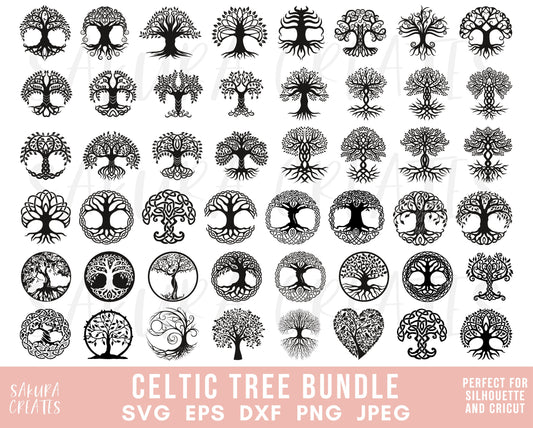 Celtic Tree of Life SVG Tree of life Clipart Tree SVG Cut file for Cricut Tree svg bundle Tree Svg Tree Cut file Tree Roots svg Ancestry svg