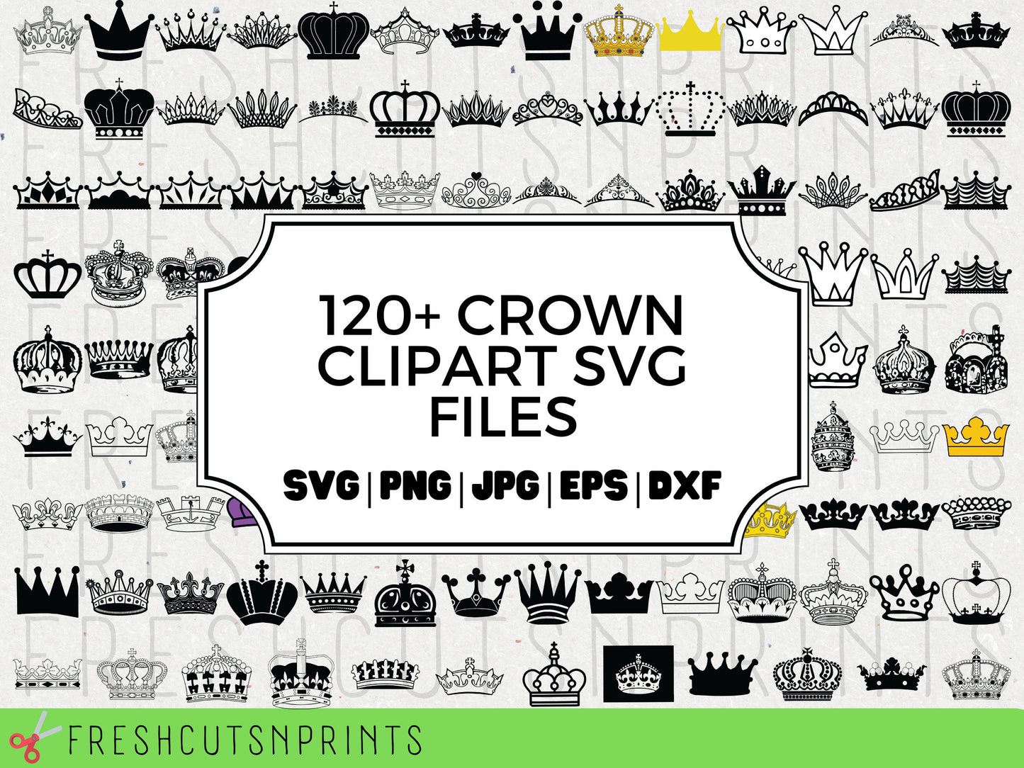 120+ Crown Clipart Bundle , Crown svg, Tiara SVG, Tiara Clipart, Crown Cut Files, King svg, Queen Svg, Princess svg, Crown Silhouette