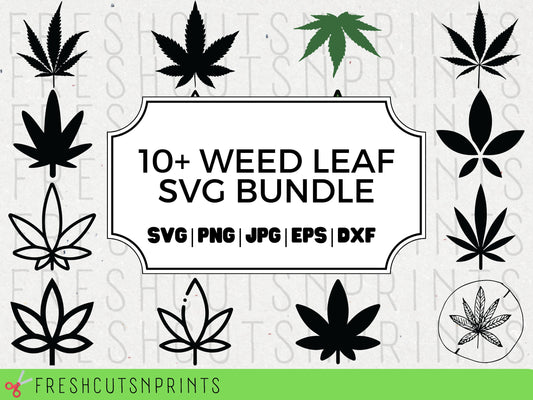 16 Weed Leaf SVG Bundle , Marijuana Leaf svg, stoner svg, Marijuana svg, Weed svg, Weed vector, Weed cut file, Rolling tray svg, Weed lover