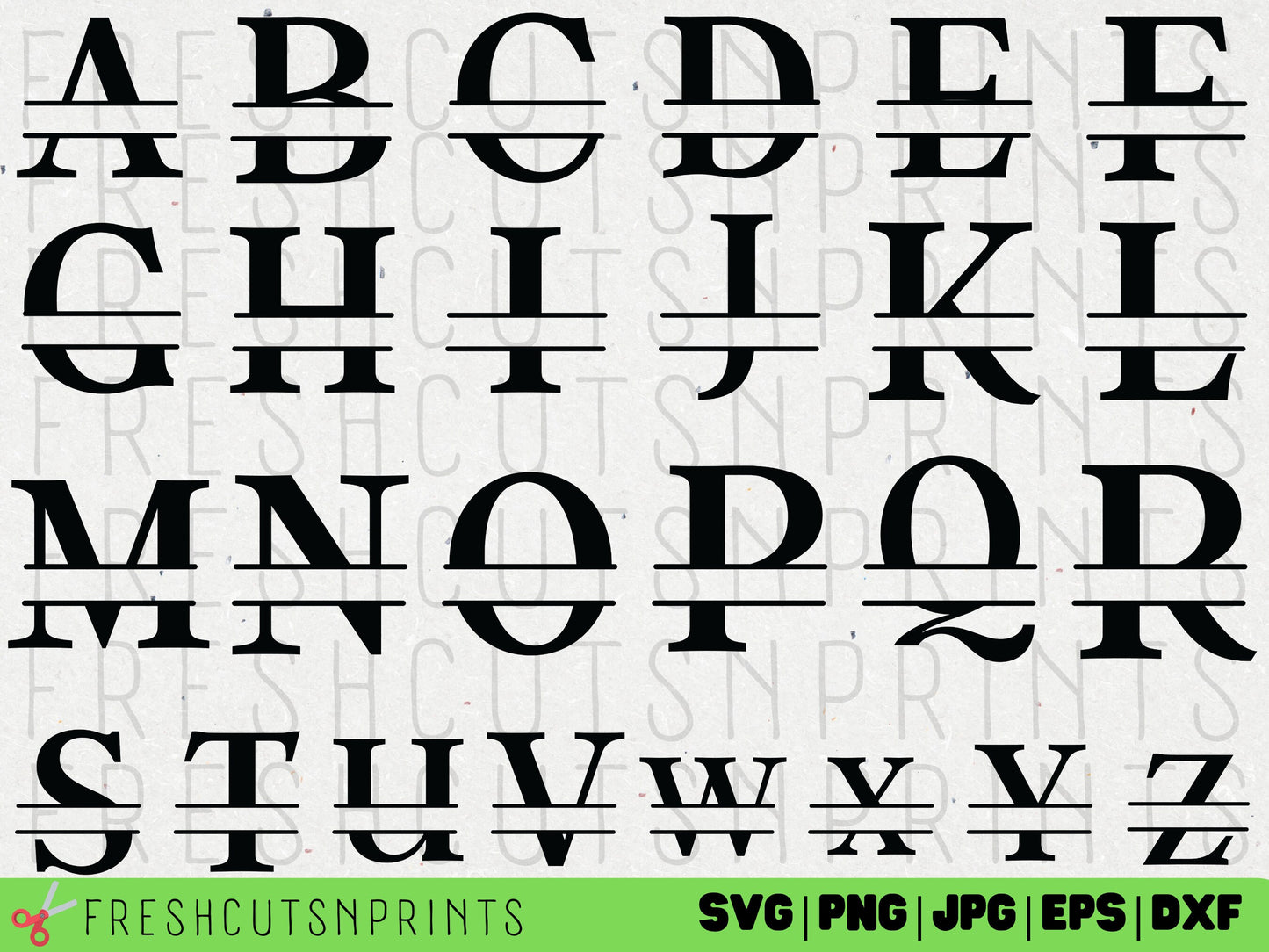 Split Monogram SVG, Monogram Keychain svg, Family monogram svg, Split Letter svg, Monogram svg, Monogram cricut, Cricut Letters, Popular svg