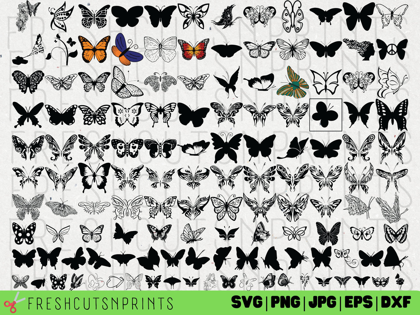 130+ Butterfly SVG Bundle, Butterfly Silhouette, Layered Butterfly, Butterfly Clipart, Butterfly Lover, Butterfly Cricut, Tribal Butterfly